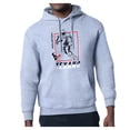 thumbnail image 1 of Men's-Starter  Heather Gray Houston Texans Tri-Blend Pullover Hoodie, 1 of 2