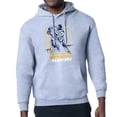thumbnail image 1 of Men's Starter Heather Gray Nashville Predators Player Grid Fleece Pullover Hoodie, 1 of 3