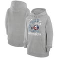 thumbnail image 1 of Men's Starter  Heather Gray New York Islanders Arch City Team Graphic Fleece Pullover Hoodie, 1 of 3