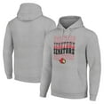 thumbnail image 1 of Men's Starter Heather Gray Ottawa Senators Four Team Name Logo Fleece Pullover Hoodie, 1 of 3
