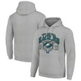 thumbnail image 1 of Men's Starter Heather Gray Philadelphia Eagles 80s Retro Pullover Hoodie, 1 of 3