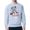 thumbnail image 1 of Men's Starter Heather Gray Philadelphia Flyers Player Grid Fleece Pullover Sweatshirt, 1 of 3