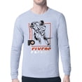 thumbnail image 1 of Men's Starter Heather Gray Philadelphia Flyers Player Grid Long Sleeve T-Shirt, 1 of 3