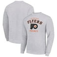 thumbnail image 1 of Men's Starter  Heather Gray Philadelphia Flyers Team Logo Fleece Pullover Sweatshirt, 1 of 3