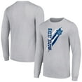 thumbnail image 1 of Men's Starter Heather Gray Toronto Maple Leafs Color Scratch Long-Sleeve T-Shirt, 1 of 3