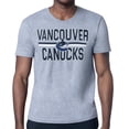 thumbnail image 1 of Men's Starter Heather Gray Vancouver Canucks Mesh Look Team Name T-Shirt, 1 of 2