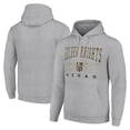 thumbnail image 1 of Men's Starter Heather Gray Vegas Golden Knights  Graphic Pullover Hoodie, 1 of 3