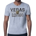 thumbnail image 1 of Men's Starter Heather Gray Vegas Golden Knights Mesh Look Team Name T-Shirt, 1 of 2