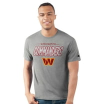 Men's-Starter Heather Gray Washington Commanders Prime Time T-Shirt