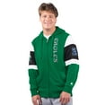 thumbnail image 1 of Men's Starter Kelly Green Philadelphia Eagles Extreme Vintage Logo Full-Zip Hoodie, 1 of 2