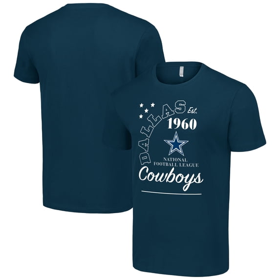 Men's Starter Navy Dallas Cowboys City Arch Team T-Shirt