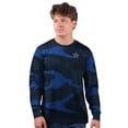 thumbnail image 1 of Men's Starter Navy Dallas Cowboys Thursday Night Gridiron Long Sleeve T-Shirt, 1 of 2