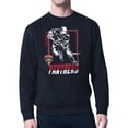 thumbnail image 1 of Men's Starter Navy Florida Panthers Player Grid Fleece Pullover Sweatshirt, 1 of 3