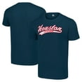 thumbnail image 1 of Men's Starter Navy Houston Texans City Tailsweep T-Shirt, 1 of 3