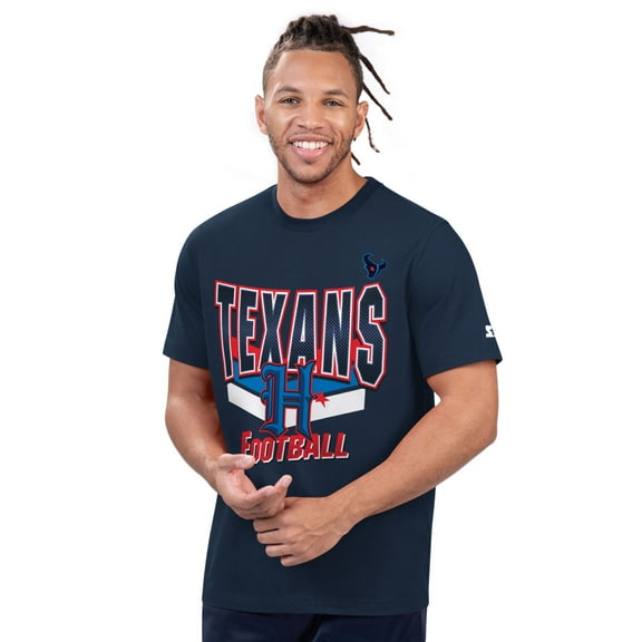 Men's-Starter  Navy Houston Texans Prime Time T-Shirt