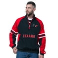 thumbnail image 1 of Men's Starter Navy Houston Texans Prospect Half-Zip Pullover, 1 of 3