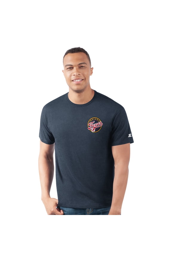 Men's Starter Navy Indiana Fever WNBA 30th Anniversary Prime Time T-Shirt
