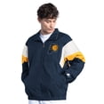 thumbnail image 1 of Men's Starter Navy Indiana Pacers Yard Line Full-Zip Jacket, 1 of 2
