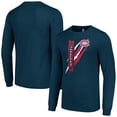 thumbnail image 1 of Men's Starter Navy Montreal Canadiens Color Scratch Long-Sleeve T-Shirt, 1 of 3