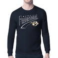 thumbnail image 1 of Men's Starter Navy Nashville Predators Modern Tailsweep Long Sleeve T-Shirt, 1 of 3