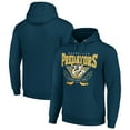 thumbnail image 1 of Men's Starter Navy Nashville Predators Team Logo Graphic Fleece Tri-Blend Pullover Hoodie, 1 of 3