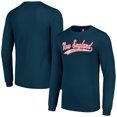 thumbnail image 1 of Men's Starter Navy New England Patriots Tailsweep Long Sleeve T-Shirt, 1 of 3