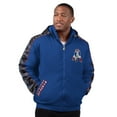 thumbnail image 1 of Men's Starter Navy New England Patriots Thursday Night Gridiron Full-Zip Hoodie Jacket, 1 of 2