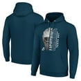 thumbnail image 1 of Men's Starter Navy Tampa Bay Lightning Half Helmet Fleece Pullover Hoodie, 1 of 3