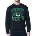 thumbnail image 1 of Men's Starter Navy Vancouver Canucks Team Grit Graphic Fleece Pullover Sweatshirt, 1 of 3