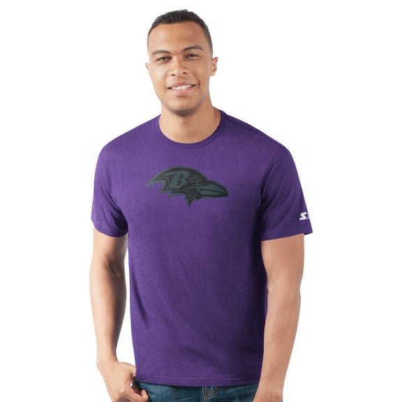 Men's-Starter Purple Baltimore Ravens Prime Time T-Shirt