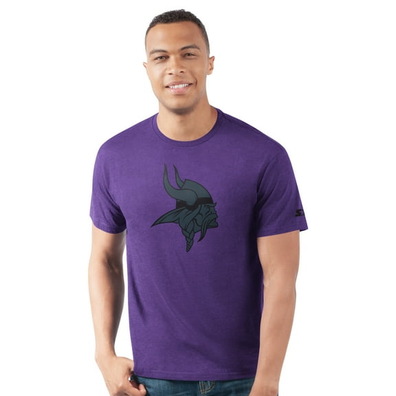Men's-Starter  Purple Minnesota Vikings Prime Time T-Shirt