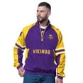 thumbnail image 1 of Men's Starter Purple Minnesota Vikings Prospect Half-Zip Pullover, 1 of 3