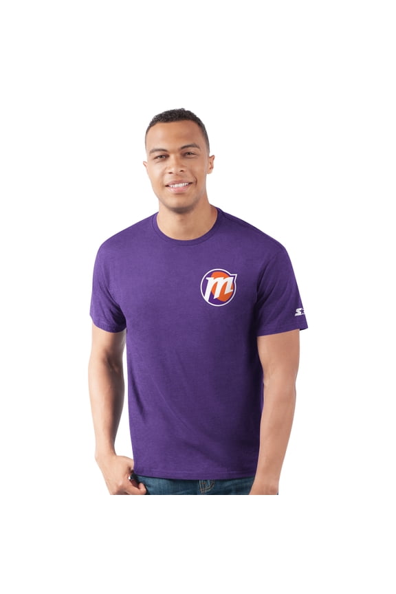Men's Starter Purple Phoenix Mercury WNBA 30th Anniversary Prime Time T-Shirt