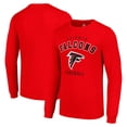 thumbnail image 1 of Men's Starter Red Atlanta Falcons Long Sleeve T-Shirt, 1 of 3