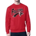 thumbnail image 1 of Men's Starter  Red Atlanta Falcons Modern Tailsweep Fleece Sweatshirt, 1 of 3