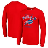 Men's Starter Red Buffalo Bills Long Sleeve T-Shirt