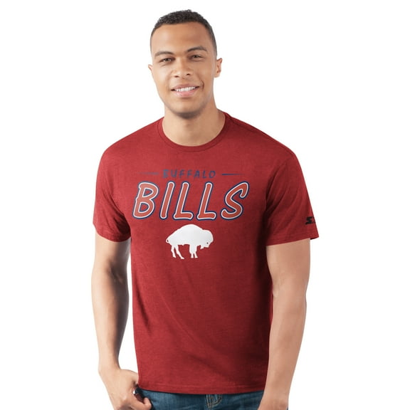 Men's-Starter Red Buffalo Bills Prime Time T-Shirt