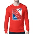 thumbnail image 1 of Men's Starter Red Buffalo Bills Shield Logo Long Sleeve T-Shirt, 1 of 3
