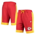 thumbnail image 1 of Men's Starter Red/Gold Kansas City Chiefs Fan Favorite Fashion Shorts, 1 of 3