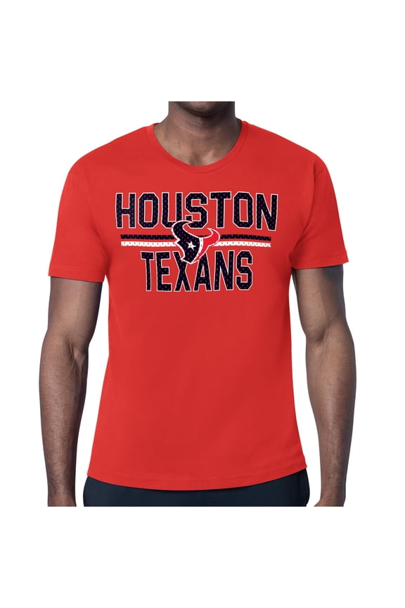 Men's Starter Red Houston Texans Mesh Look T-Shirt