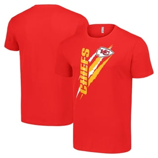 Women's Starter Red Kansas City Chiefs Bump And Run Long Sleeve Hoodie  T-Shirt