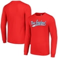 thumbnail image 1 of Men's Starter Red New England Patriots Tailsweep Long Sleeve T-Shirt, 1 of 3
