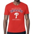 thumbnail image 1 of Men's Starter Red Philadelphia Phillies Team Logo T-Shirt, 1 of 2