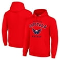 thumbnail image 1 of Men's Starter Red Washington Capitals  Logo Pullover Hoodie, 1 of 3