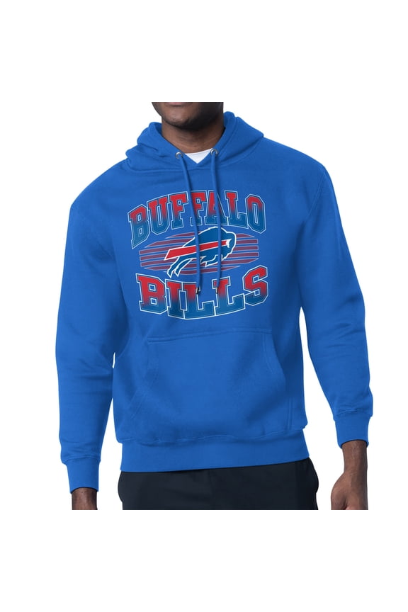 Men's Starter Royal Buffalo Bills Team Grit Graphic Hoodie