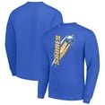 thumbnail image 1 of Men's Starter Royal Buffalo Sabres  Color Scratch Pullover Sweatshirt, 1 of 3