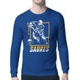 thumbnail image 1 of Men's Starter Royal Buffalo Sabres Player Grid Long Sleeve T-Shirt, 1 of 3