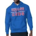 thumbnail image 1 of Men's Starter Royal Chicago Cubs Team Mesh Print Graphic Pullover Hoodie, 1 of 2