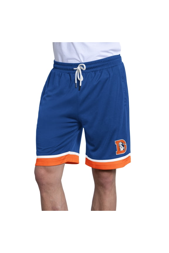 Men's Starter Royal Denver Broncos Throwback Power Play Mesh Shorts