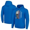 thumbnail image 1 of Men's Starter Royal Edmonton Oilers Half Helmet Fleece Pullover Hoodie, 1 of 3